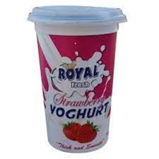 Royal Strawberry Yoghurt 500Ml Cup